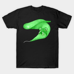 cottagecore froggy worm T-Shirt